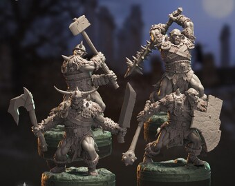 Iron Orc Warriors || Extra Durable 3D Resin Print