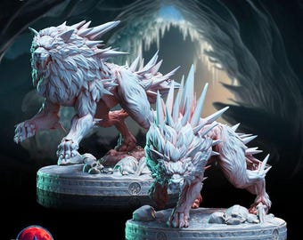 Winter Wolfs | Ice Warhounds || Extra Durable 3D Resin Print