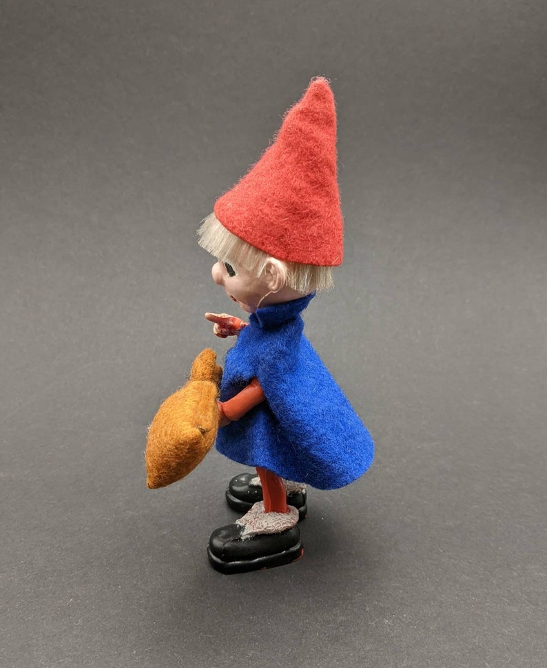 German STAURODORM Pharmacy Advertising Figure, 1960's Rubber Elf ...