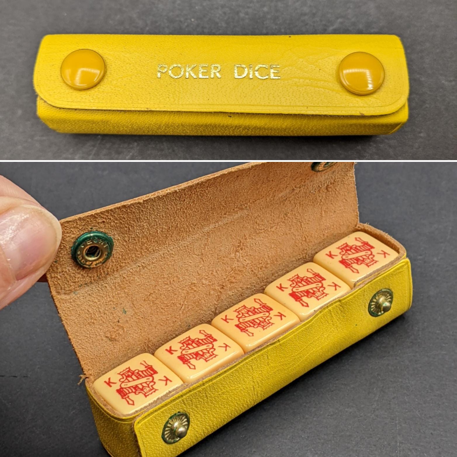 Bakelite Poker Set - Etsy
