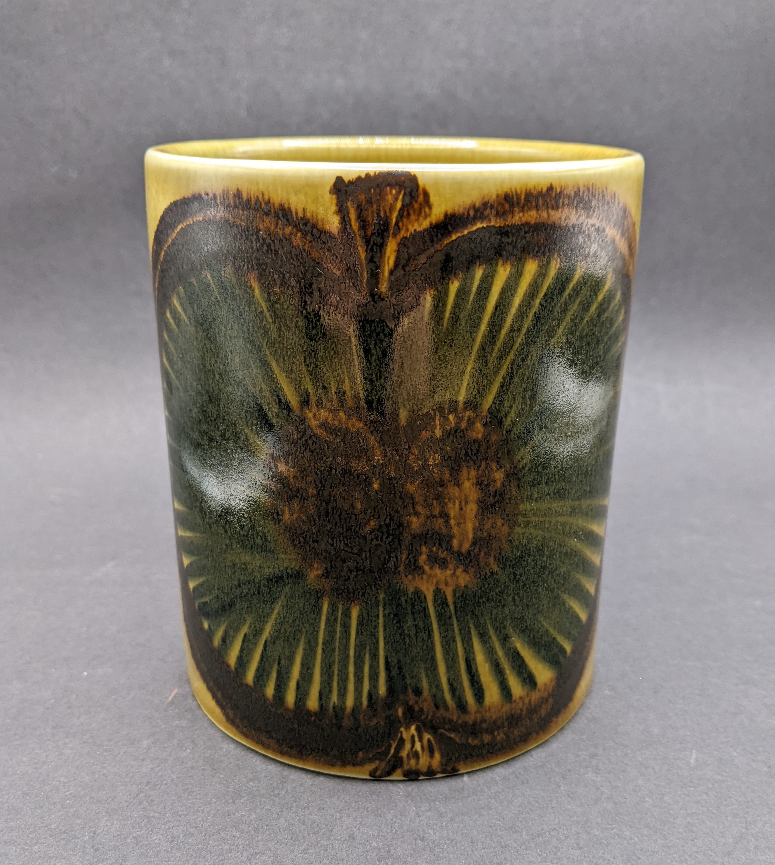 ARABIA Finland GOG/LP 'fructus' Vase, 1960's-70's Gunvor