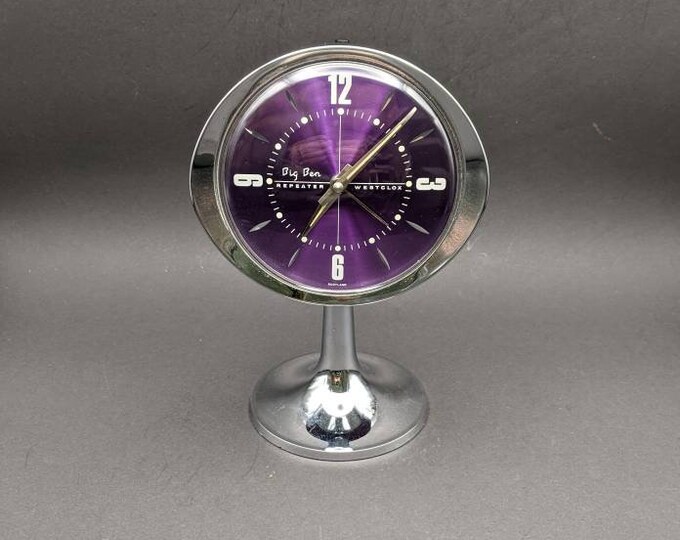 WESTCLOX Vintage 'big Ben Repeater' Atomic Alarm Clock Made in Scotland