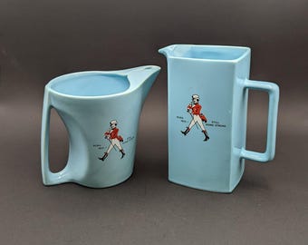 Vintage Johnnie Walker Red Label Pitcher - Bar Memorabilia - Etsy