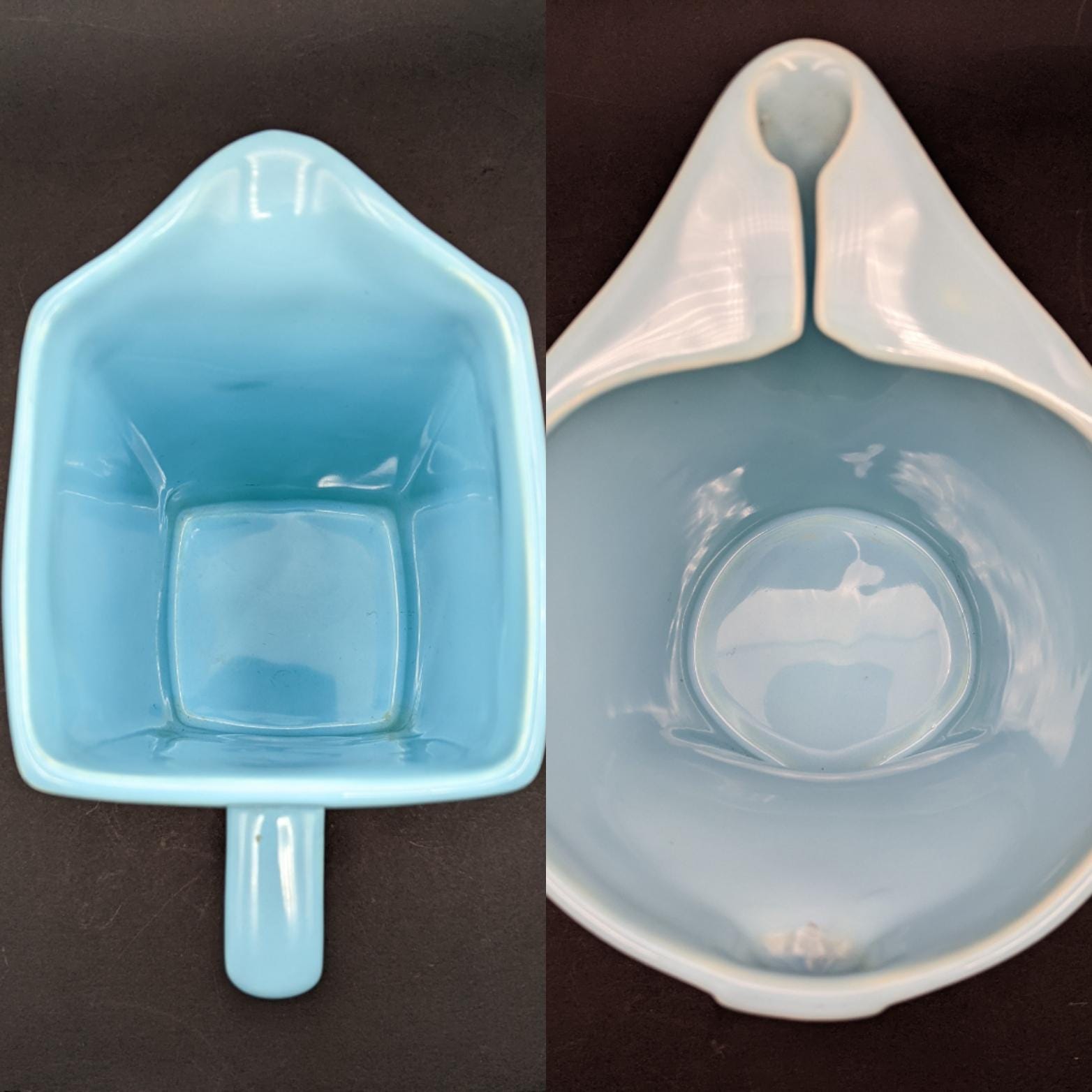 Vintage JOHNNIE WALKER Blue Water Jugs X 2, 