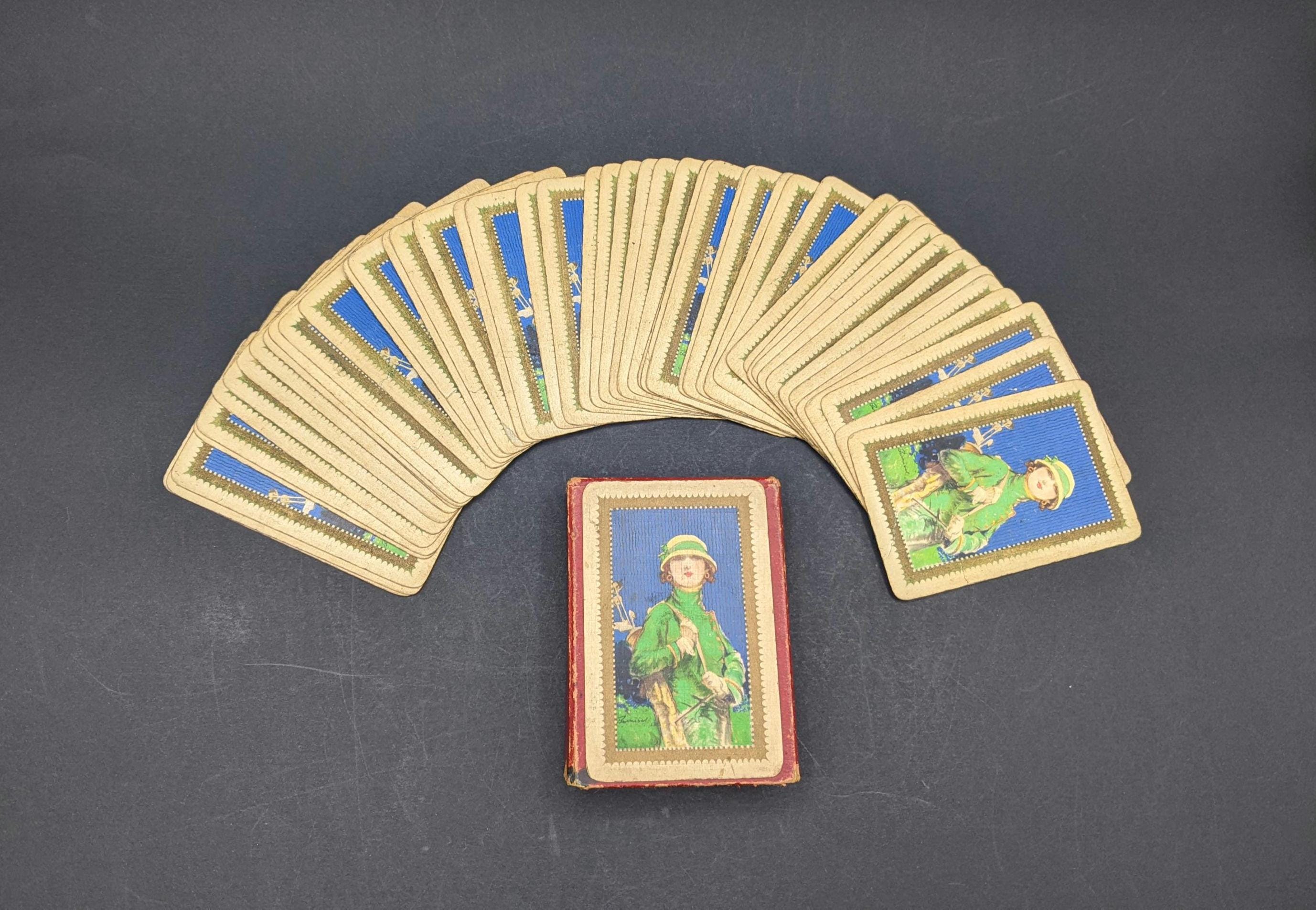 Vintage Waddingtons Playing Cards - Etsy