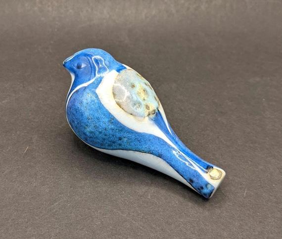 【正規品】 / Birds byToikkaSkyCurlew ROYAL COPENHAGEN Aluminia Faience Bird Flute by 'inge-lise Koefoed