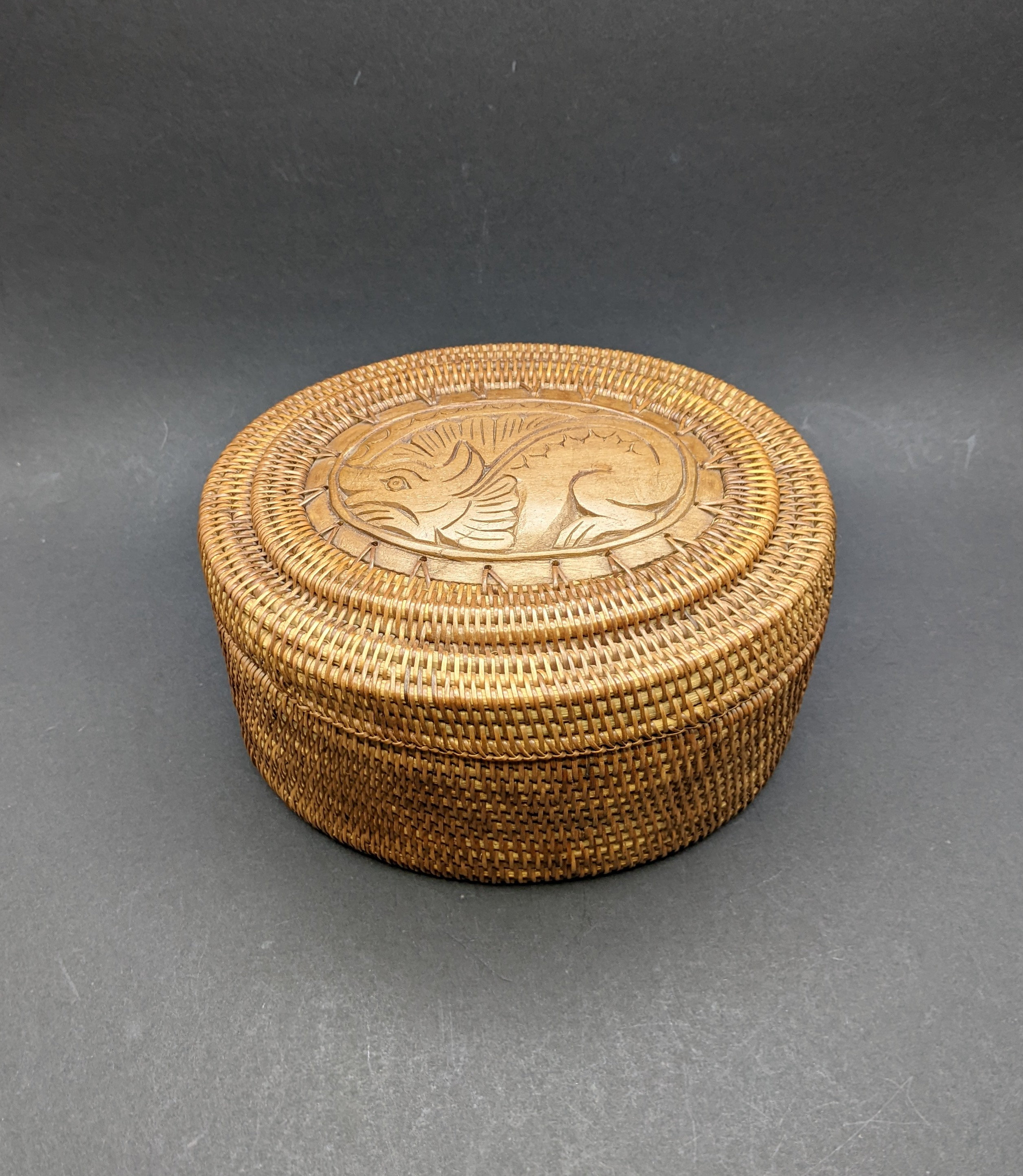 Grand Bol En Osier/roseaux – Style Rustique/brut, Déco Ou Usage Fonctionnel