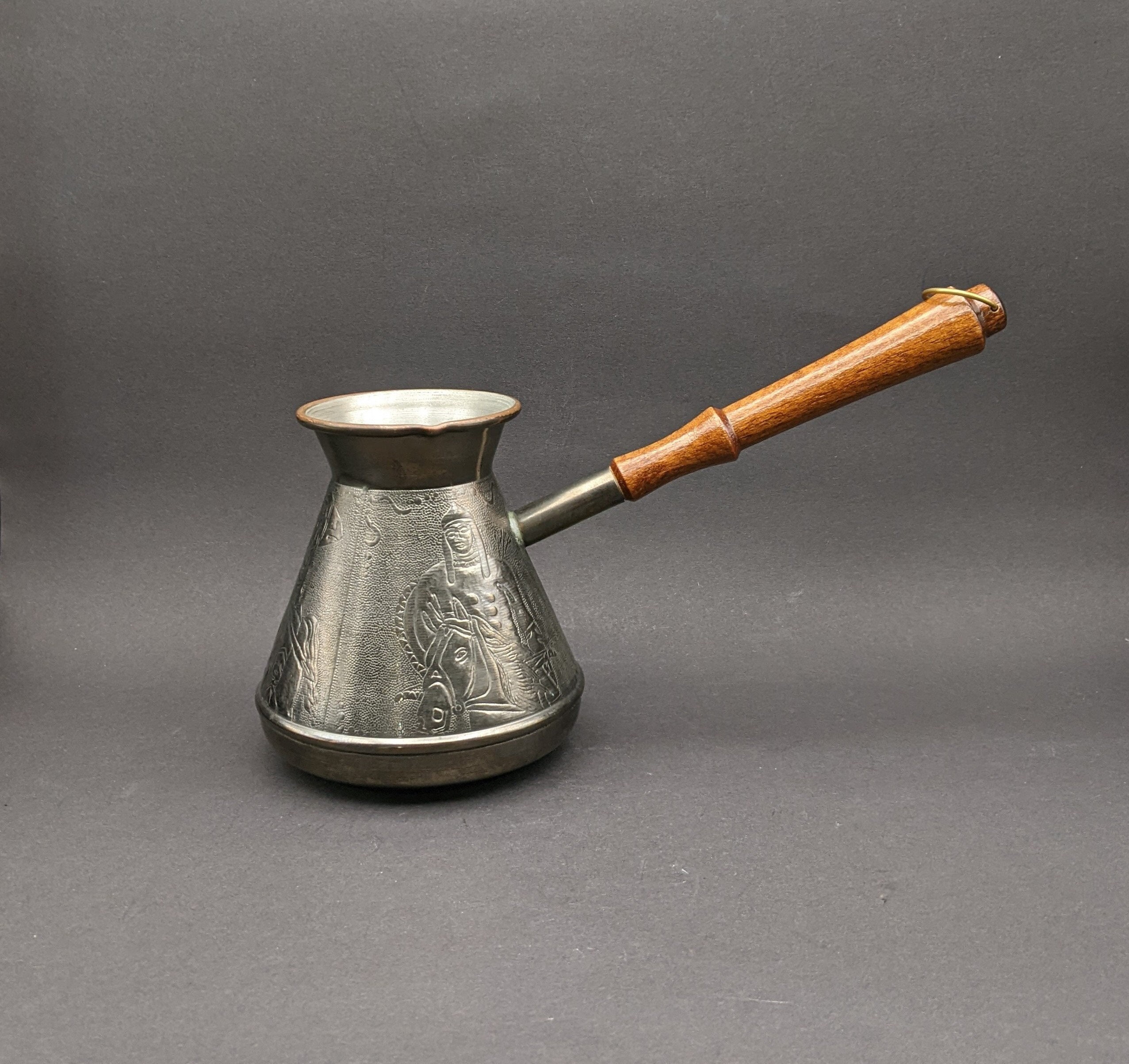 Antique ARMENIAN TURKISH COFFEE MAKER CEZVE IBRIK ARMENIA