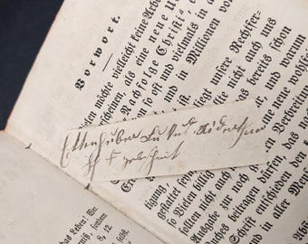 アンティーク　洋書　祈祷書　2冊 19世紀ドイツの宗教書、2冊のアンティーク祈祷書/宗教書、革装本、1800