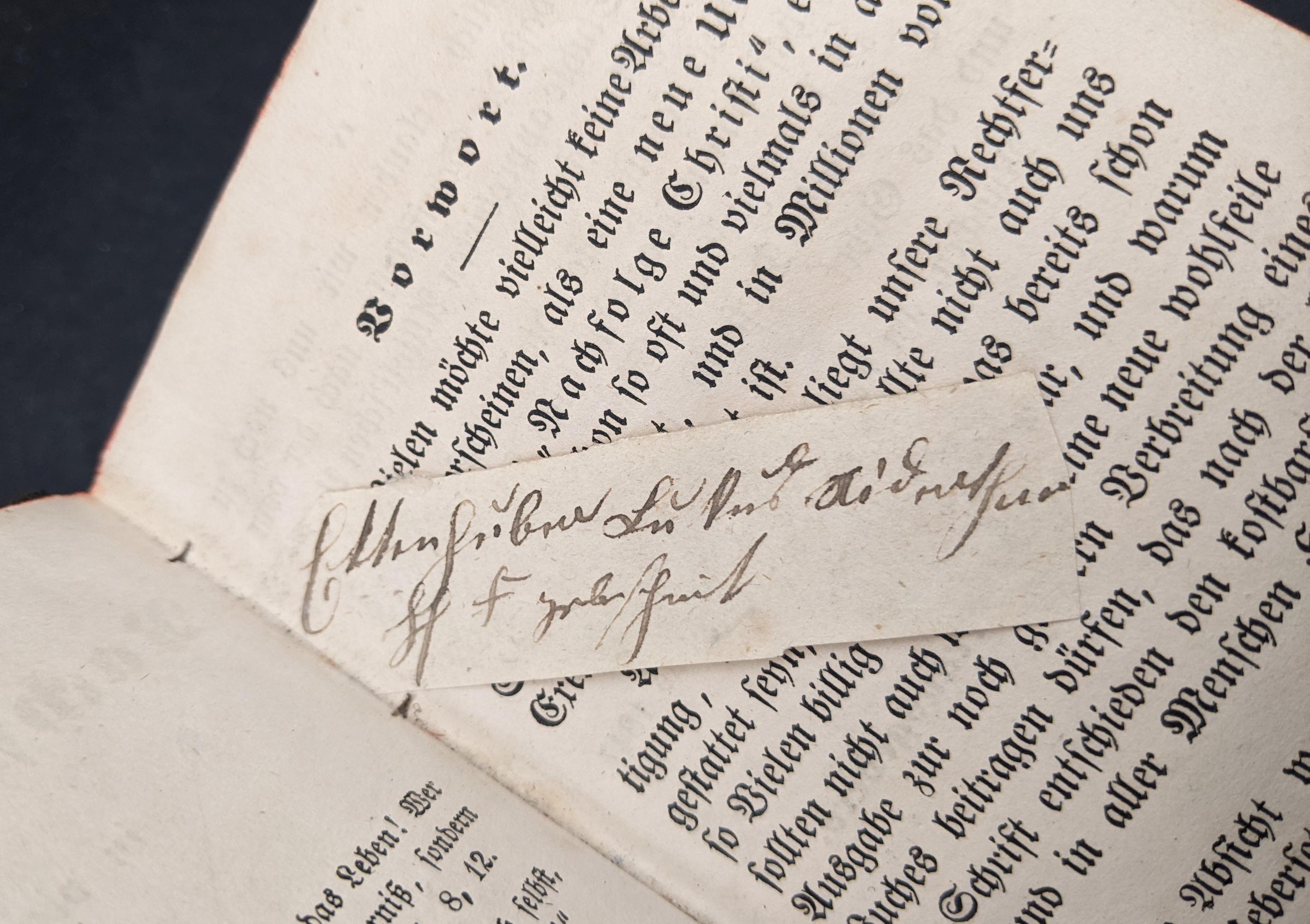 19世紀ドイツの宗教書、2冊のアンティーク祈祷書/宗教書、革装本、1800