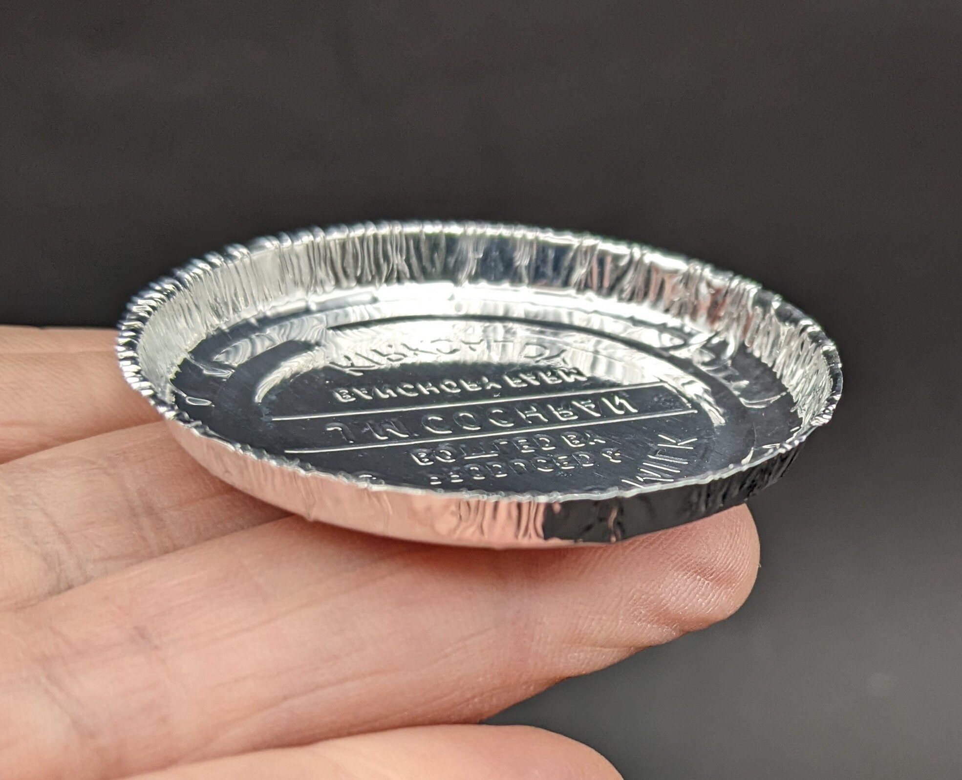 1950s Scottish Foil Milk Bottle Caps From J.m.cochran, Banchory Farm