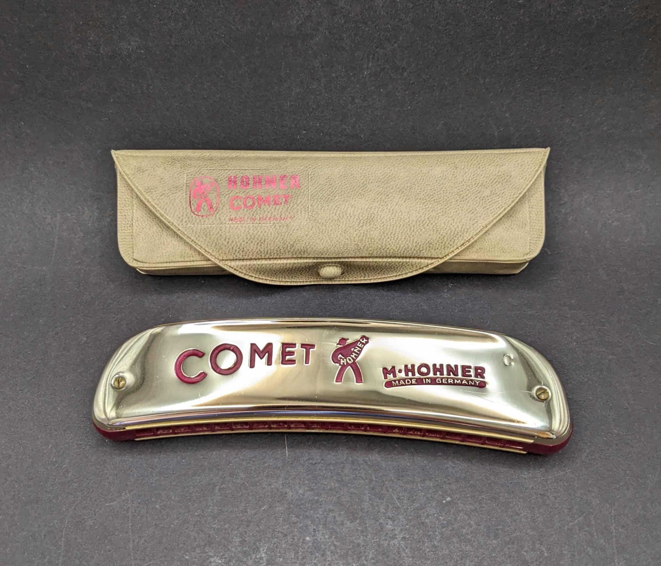 1960年代のHOHNER COMETハーモニカ（C調）、ヴィンテージのドイツ製M