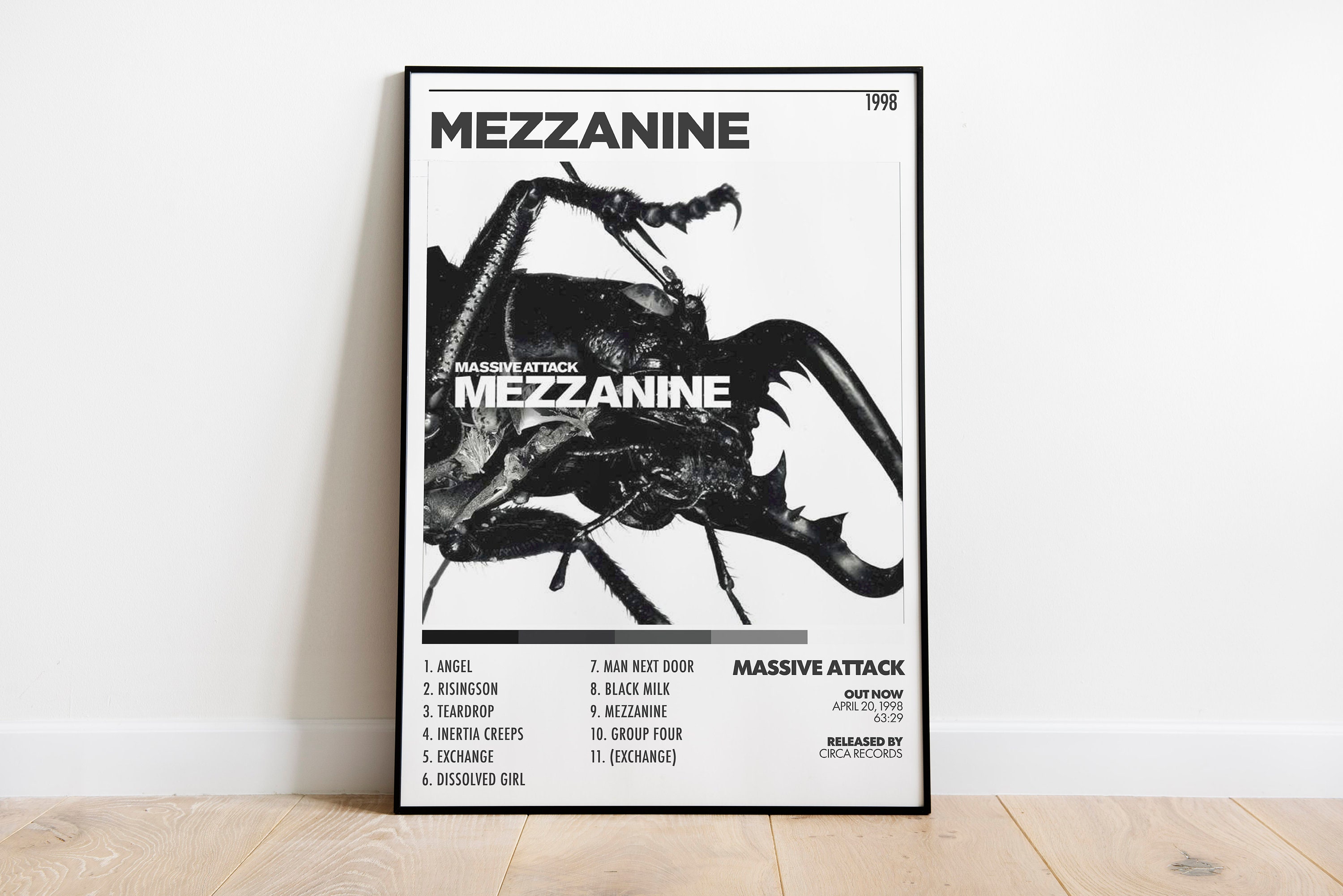 廃盤】Massive Attack MEZZANINE アナログ 98年プレス-