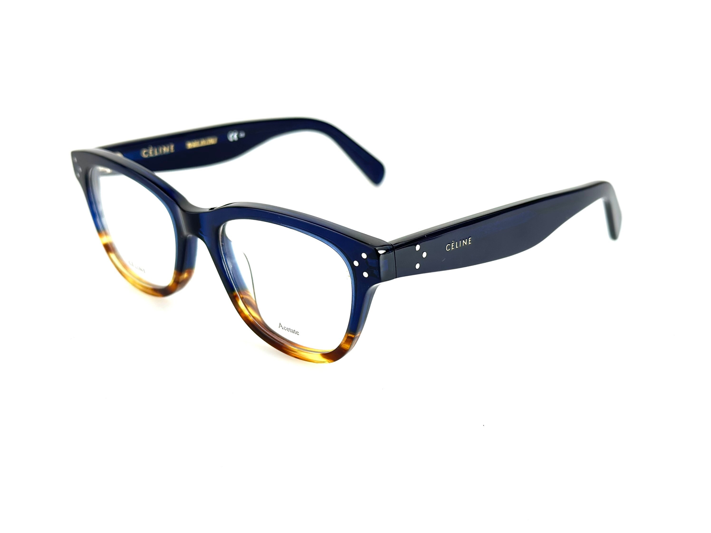 Celine Eyeglasses Frame, Square Prescription Sunglasses, Retro