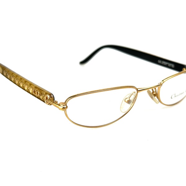Dior Brillengestell, ovale verschreibungspflichtige Sonnenbrille, Vintage-Brille, 53[]22 140 Brillen für Frauen, optische Geschenke, Rahmen