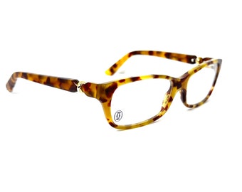Women Cartier Full Frame Eyeglasses, Cartier Frame Glasses, Cartier Rectangle Glasses, Tortoise Cartier Glasses, Cartier Sunglasses Frame