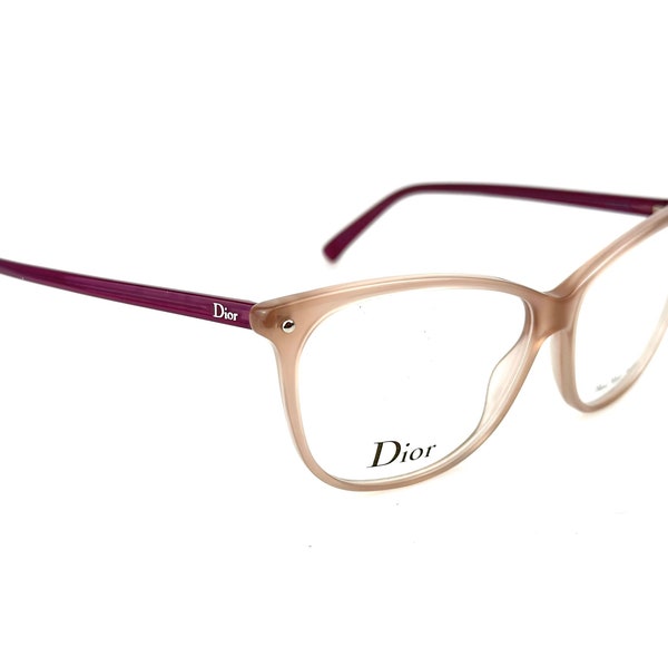 Lunettes Dior Full Frame pour femmes, lunettes Dior Frame, lunettes Dior Cat EyeGlasses, lunettes Dior roses de tous les jours, monture de lunettes de soleil Dior