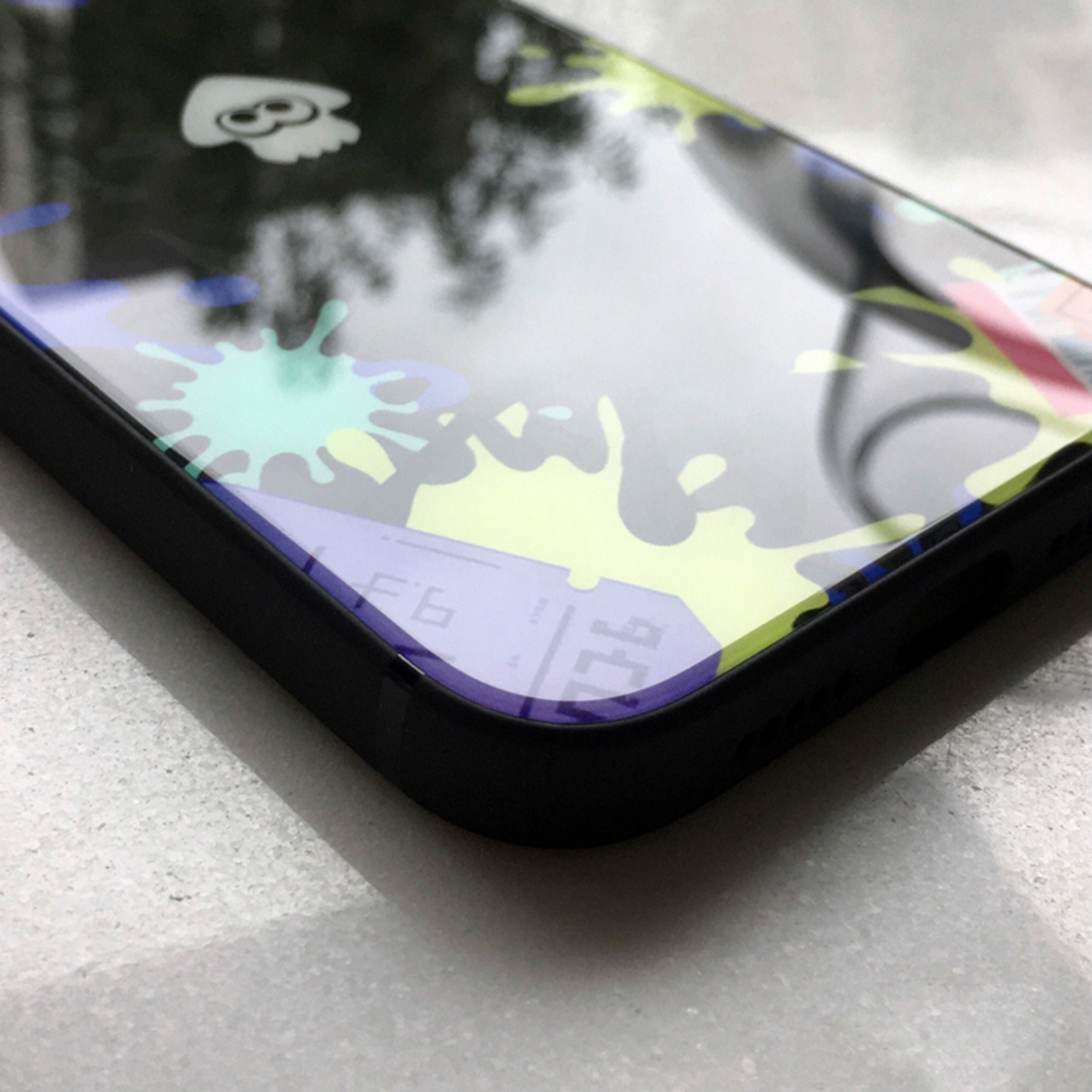 スプラトゥーン スマホケース スプラトゥーン風ファンアートバッジ