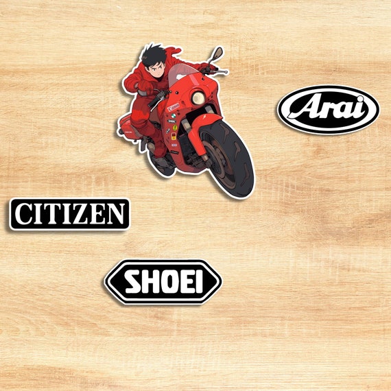 アキラ、バイク、アニメステッカー アキラステッカーパック