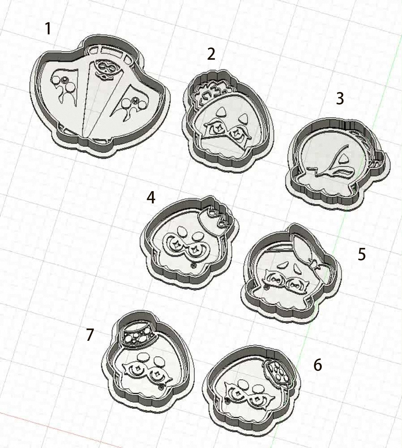 Splatoon Baking Splatoon Game Cartoon Cookie Mold - Bake Fun and Unique Cookies at Home ...