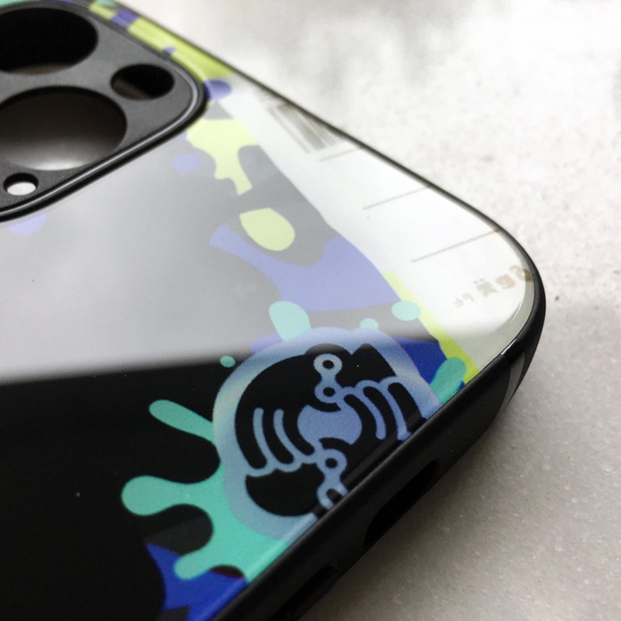 スプラトゥーン スマホケース スプラトゥーン風ファンアートバッジ