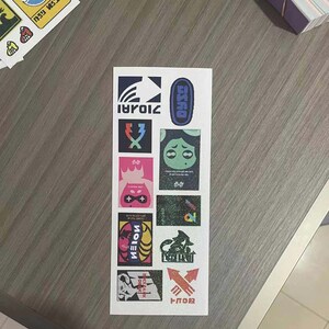 Splatoon Stickers Splatoon Inspired Fan-art Badge Stickers - Etsy