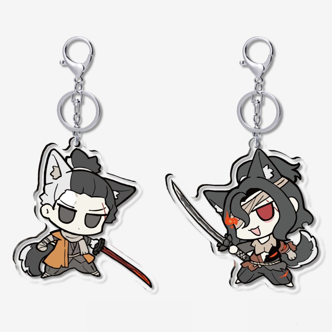 Sekiro Shadows Die Twice Fan Art Charms 2 Unique Designs Etsy