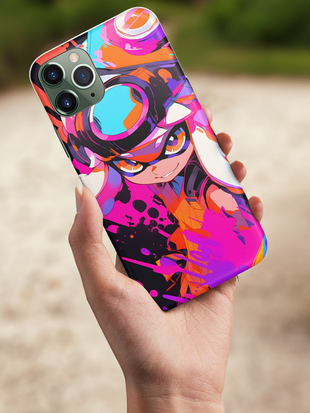 Splatoon Phone Case
 Splatoon Phone Case Splatoon Inspired Fan art Phone Cover Etsy