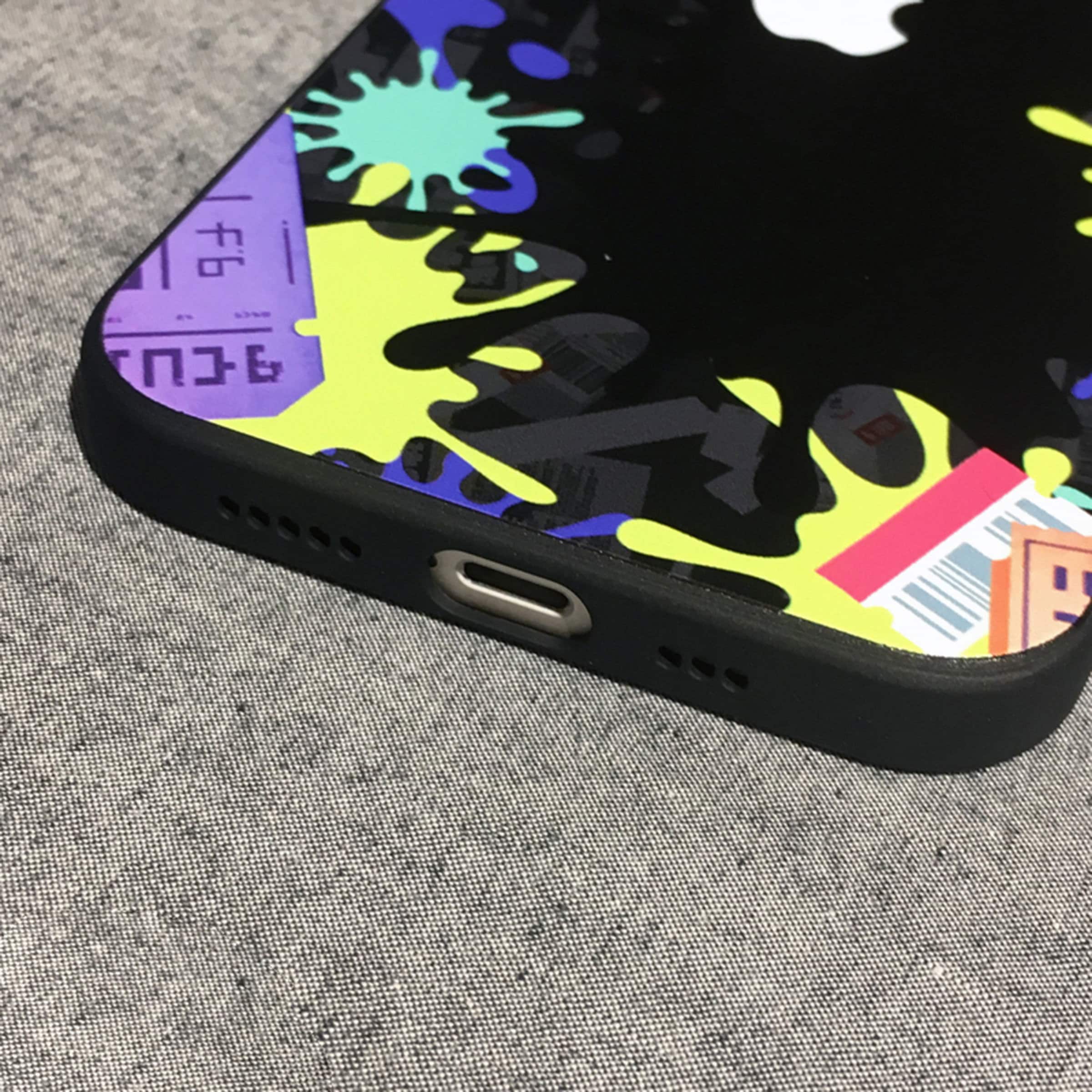 スプラトゥーン スマホケース スプラトゥーン風ファンアートバッジ