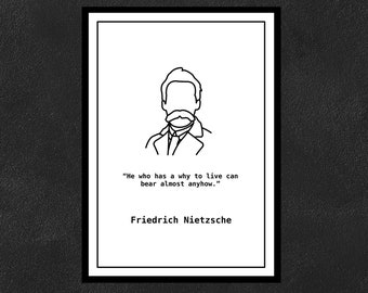Friedrich Nietzsche - He who has a why to live can bear almost anyhow.