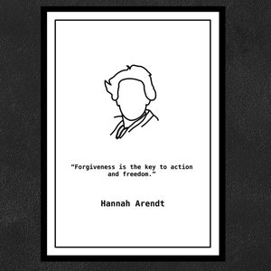 Hannah Arendt - Il perdono è la chiave dell'azione e della libertà.