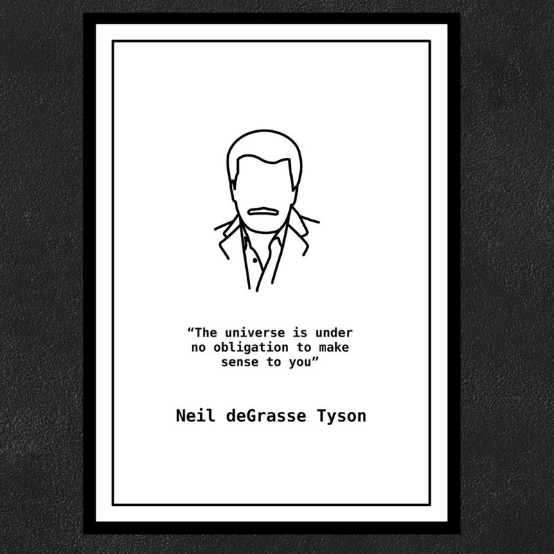 Neil Degrasse Tyson - Etsy