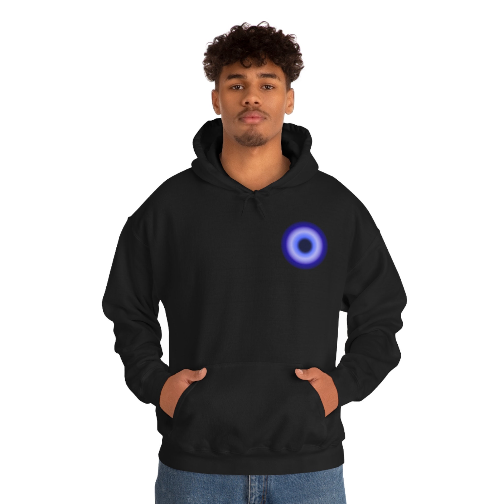 Evil Eye Unisex Heavy Blend Hooded Sweatshirt | Black or
