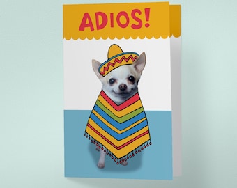 Adios Card Chihuahua Meme