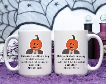 The Office Mug|The Office TV Show| Michael Scott|Dwight Schrute Farms|The Office Gift|Coffee Mug|Halloween Coffee Cup|Christmas Gift