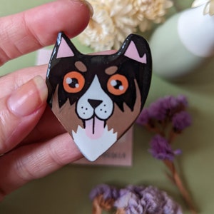 custom dog magnet, custom fridge magnet with your dog's photo image 2