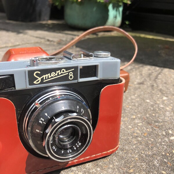 Smena-8 LOMO Vintage Sovjet Union Camera met flitsgedeelte