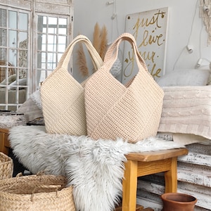 Digital windmill bag crochet pattern, craft your own unique bag