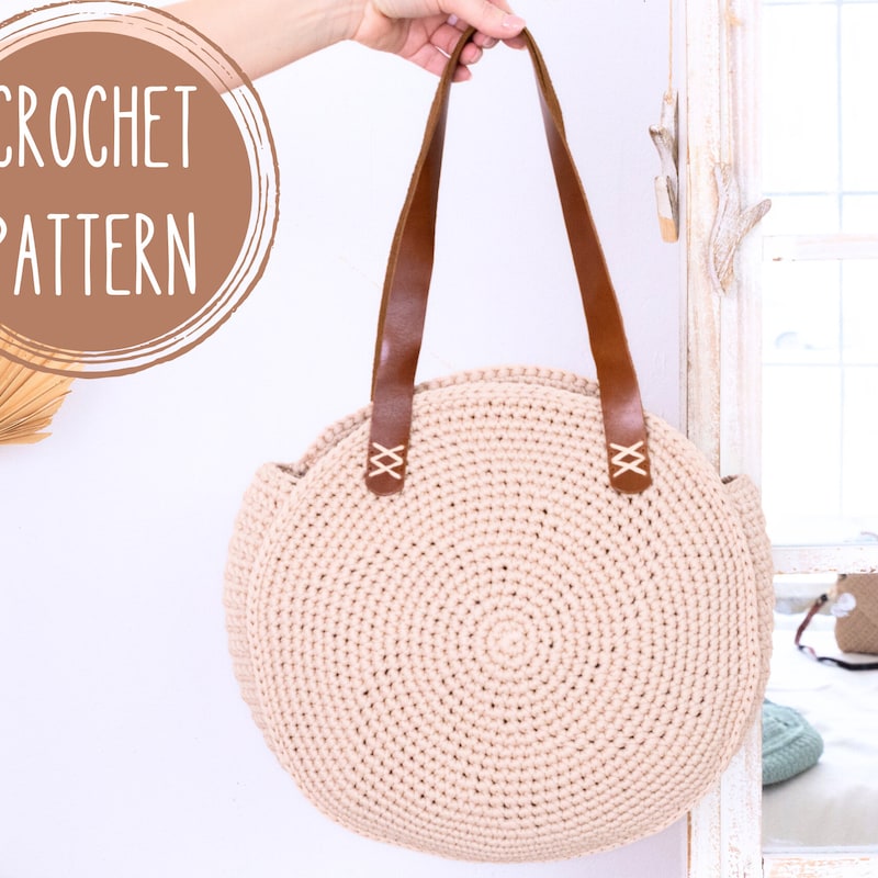 Round Bag Pattern - Etsy