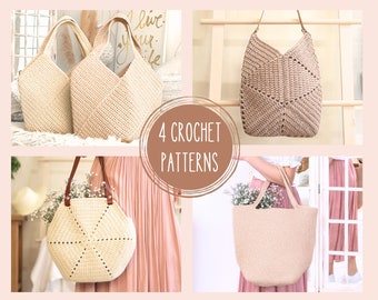 Crochet Classic Bag Pattern - Etsy