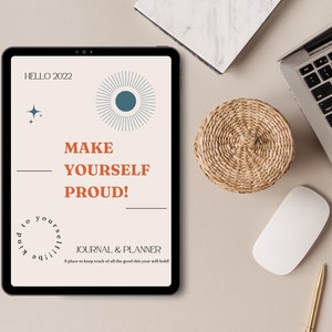 Digital Notebook Bundle - Daily Journal, Luxe Notebooks, Dark mode - for Goodnotes, notability and iPad