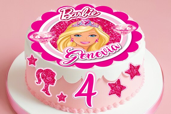 Topper para Bolo Barbie 2 - Comprar em Art e Cina