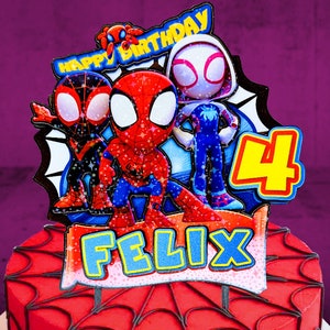 Biglietto di compleanno personalizzato di Spider-Man per bambini. Biglietto  di compleanno ispirato a Spider-Man -  Italia