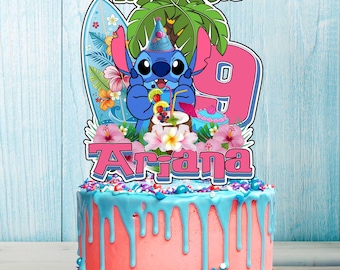 Spersonalizowana ozdoba na tort z haftem – dekoracja na imprezę