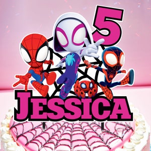 PERSONALIZZABILE Compleanno di Spidey e dei suoi fantastici amici, Ghost  Spidey Birthday Girl, Ghost Spider png, jpg, Sublimazione di Spidey, Ghost  Spider -  Italia