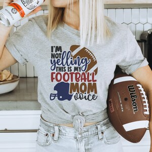 Football Shirt Football Mama Shirt Football Spirit Shirt Football Watching Shirt Women Funny Mom Shirt Senior Football Mom Shirt Football