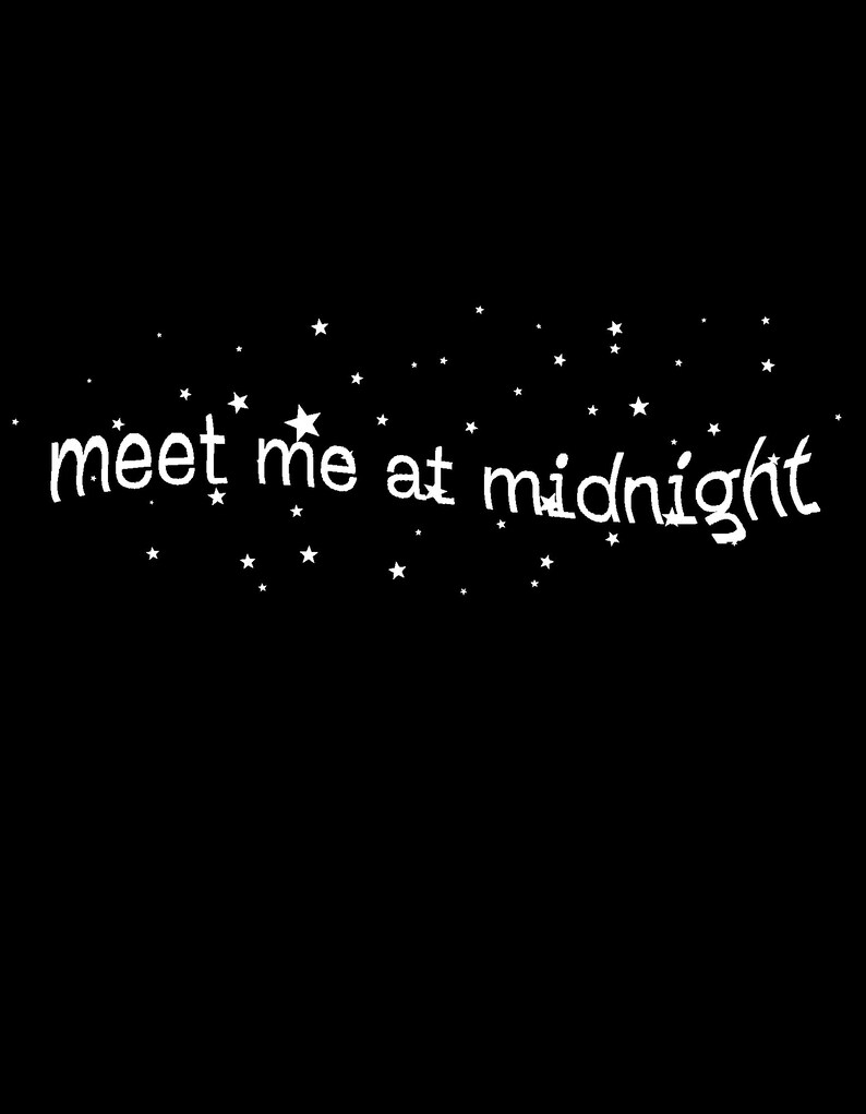 Meet Me at Midnight Svg Meet Me at Midnight Sweatshirt Cut Etsy