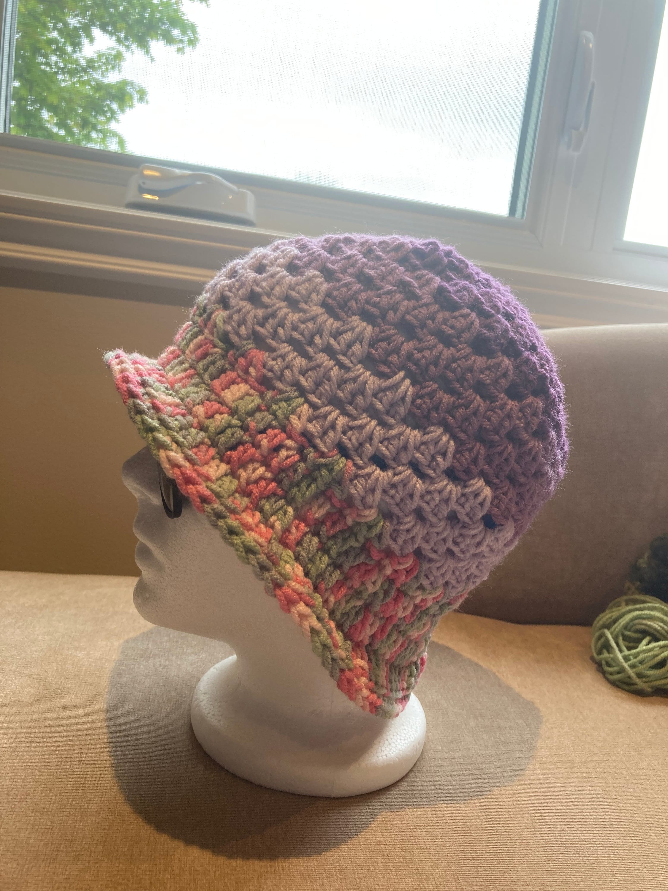 Miu Miu Inspired Hand Crocheted Bucket Hat - Etsy