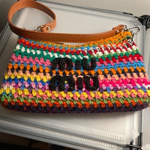 Miu Miu Inspired Purse/pouch Multicolor - Etsy