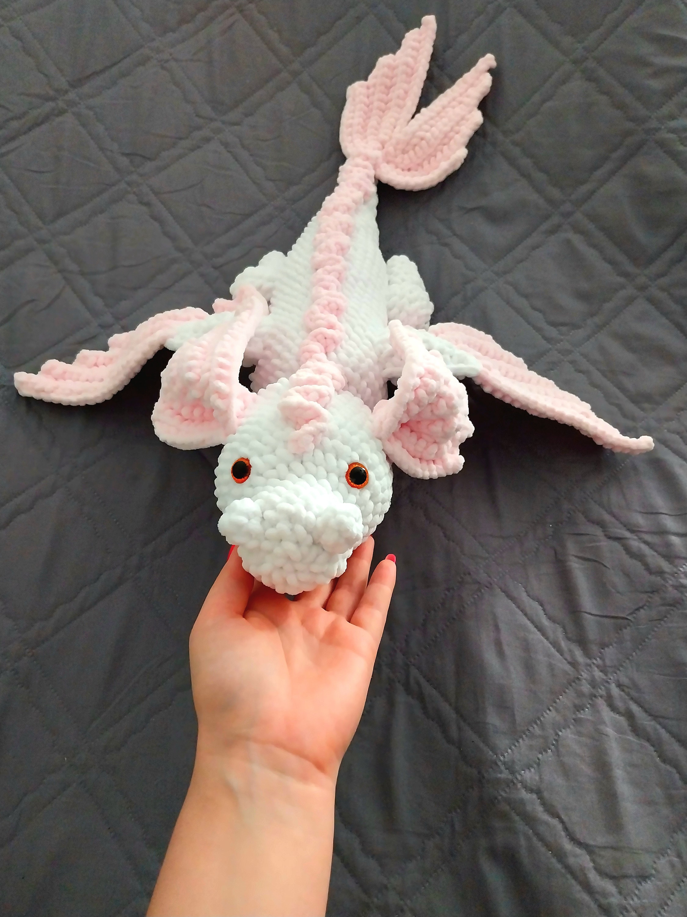 39 Plushie Crochet Patterns for Soft, Cuddly Amigurumi Makes 23 Crochet Plush Dragon